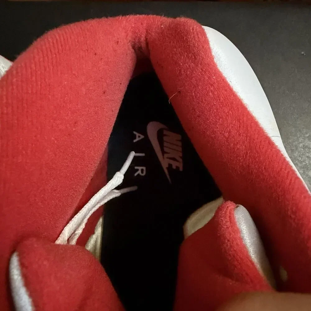 Air Jordan 5 Retro OG Fire Red Silver Tongue DA1911-102 Men’s Size 12 USED